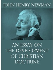 An Essay on the Development of Christian Doctrine